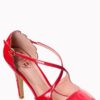 Chaussures  rouges RIVERSIDE RAE, de Banned Londres