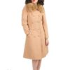 Manteau vintage Chrissette, beige, style années 50, H&R