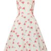 Robe évasée Sorella, style rétro pour fillette