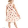 Robe évasée Sorella, style rétro pour fillette