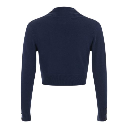 Boléro marine, style rétro, Collectif – Image 3
