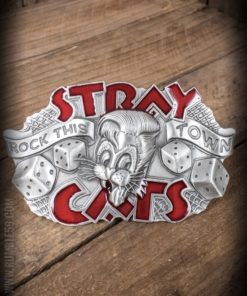 Boucle de ceinture Stray Cats, rockabilly